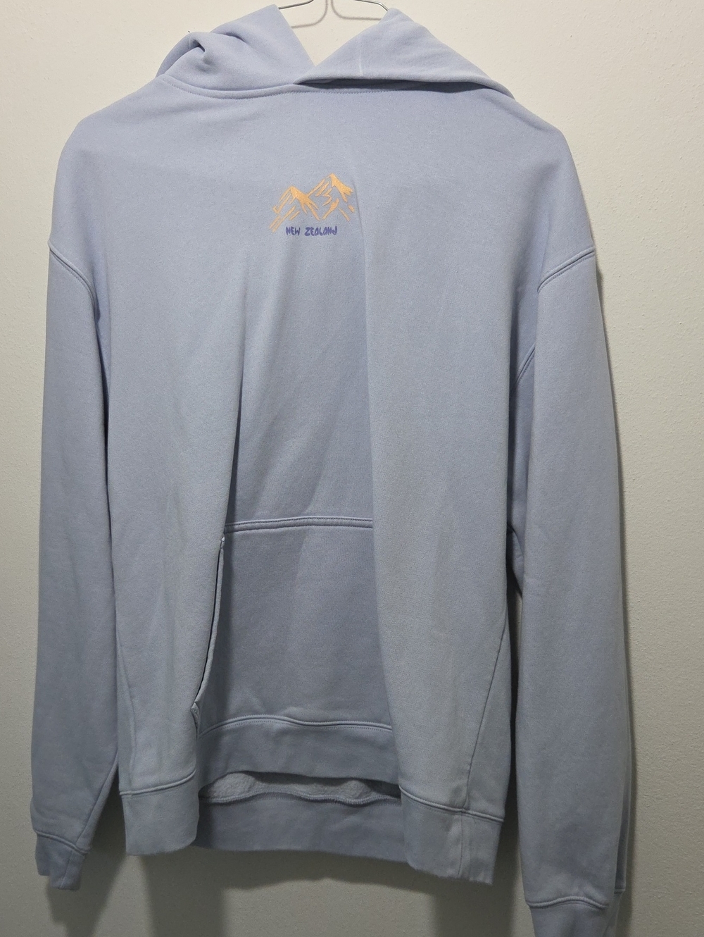 Unisex Queenstown New Zealand Light Blue Crewneck Hoodie